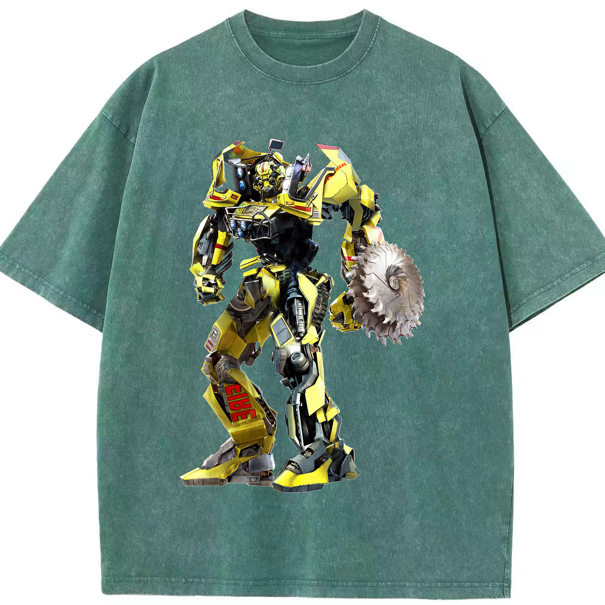 （画像用） Transformers トランスフォーマー 綿100% ヴィンテージ風 半袖Tシャツ（フロントプリント）